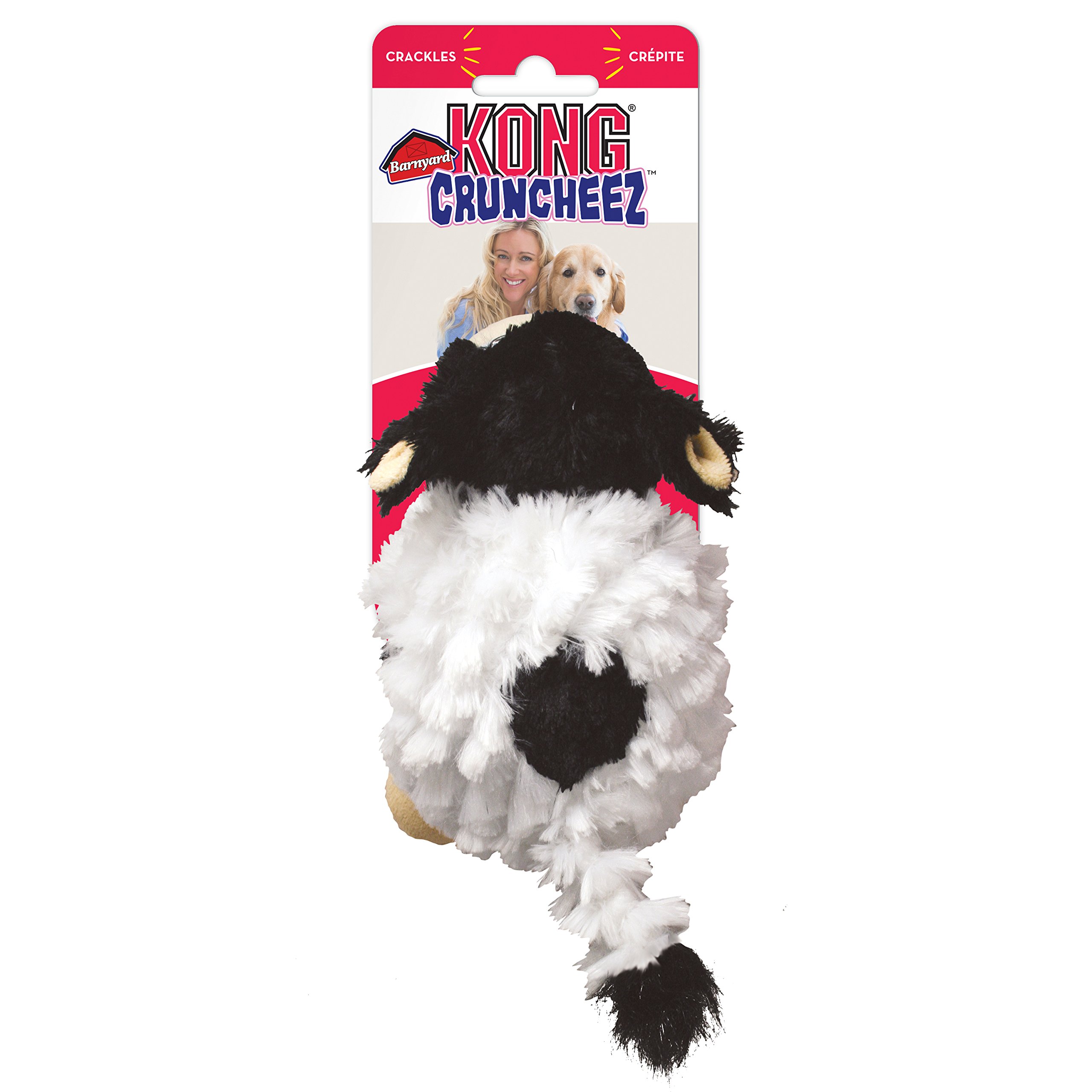 Foto 5 pulgar | Peluche Kong Barnyard Cruncheez Cow, Tamaño Grande - Venta Internacional.