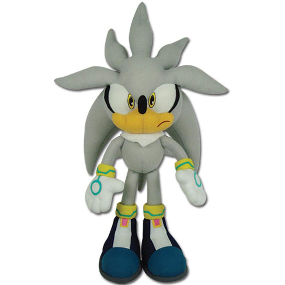 Foto 2 pulgar | Peluche Great Eastern Ge-8960 Sonic The Hedgehog Silver Sonic - Venta Internacional.