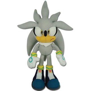 Foto 1 | Peluche Great Eastern Ge-8960 Sonic The Hedgehog Silver Sonic - Venta Internacional.