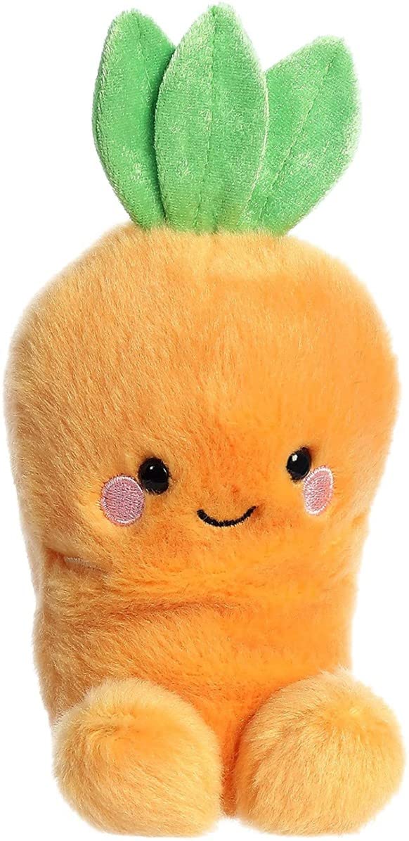 Foto 5 pulgar | Peluche Aurora Palm Pals, Alegre Conejito De Zanahoria Y Rabo De Algodón - Venta Internacional.
