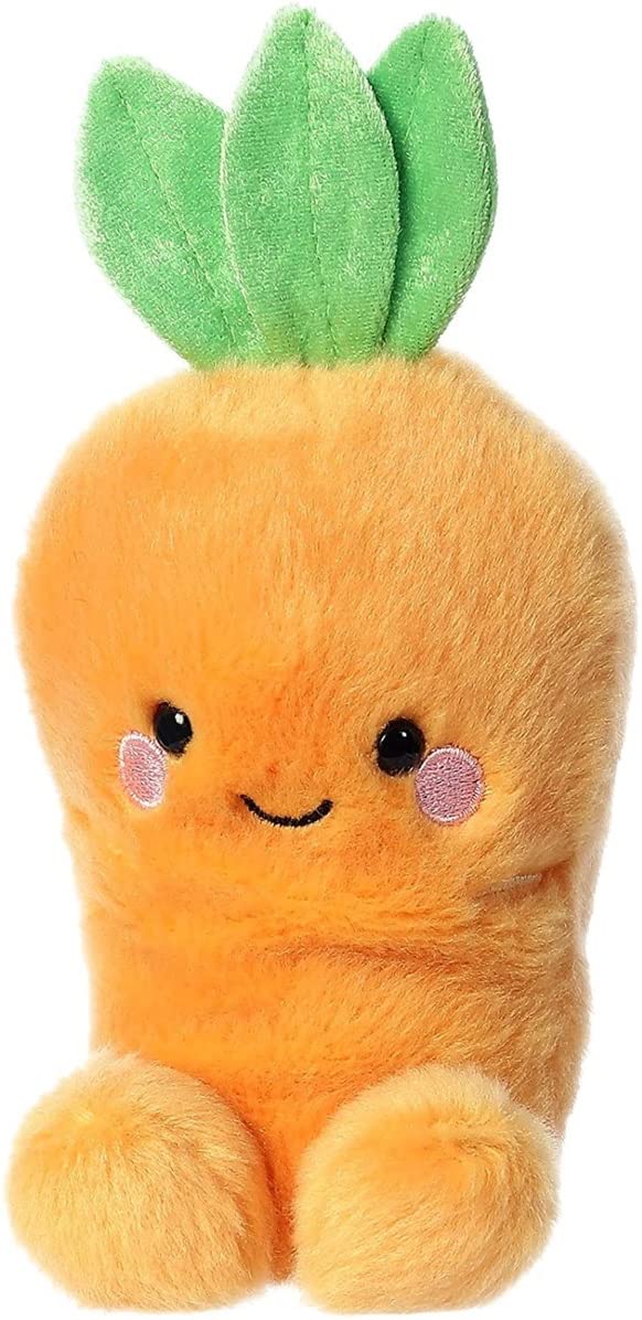 Foto 7 pulgar | Peluche Aurora Palm Pals, Alegre Conejito De Zanahoria Y Rabo De Algodón - Venta Internacional.
