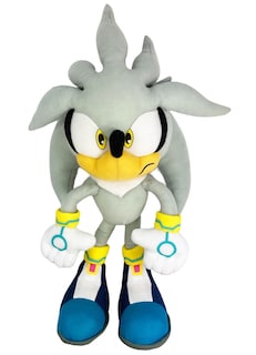 Foto 1 | Muñeco De Peluche Great Eastern Ge-98960 Sonic The Hedgehog 33 Cm Plateado - Venta Internacional.