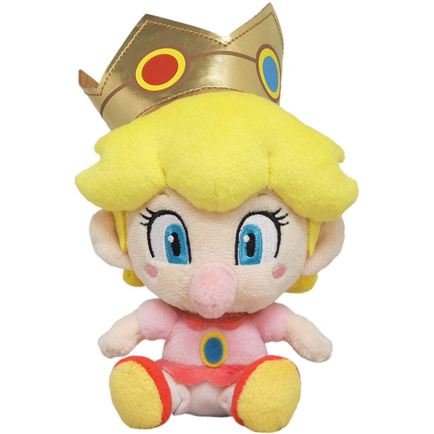 Foto 2 pulgar | Peluche Little Buddy Super Mario All Star Baby Peach 15 Cm - Venta Internacional.