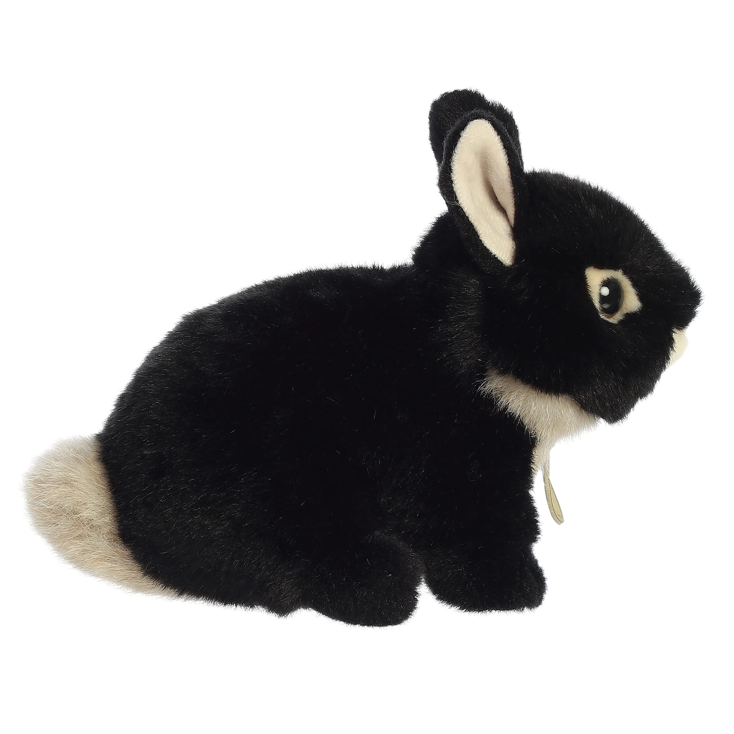 Foto 4 pulgar | Peluche Aurora  Adorable Miyoni  Tots Netherland, Conejito Enano Negro, 19 Cm - Venta Internacional.