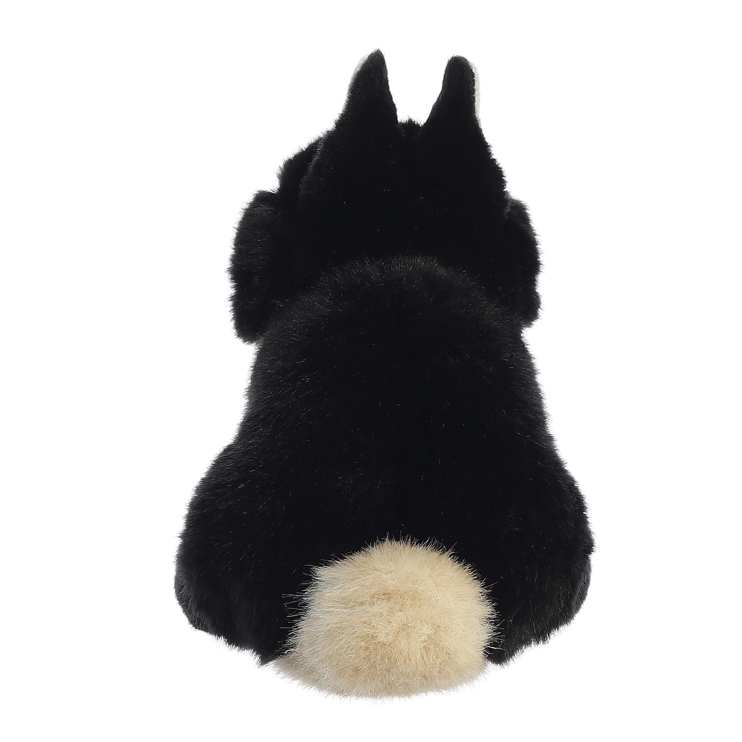 Foto 5 pulgar | Peluche Aurora  Adorable Miyoni  Tots Netherland, Conejito Enano Negro, 19 Cm - Venta Internacional.