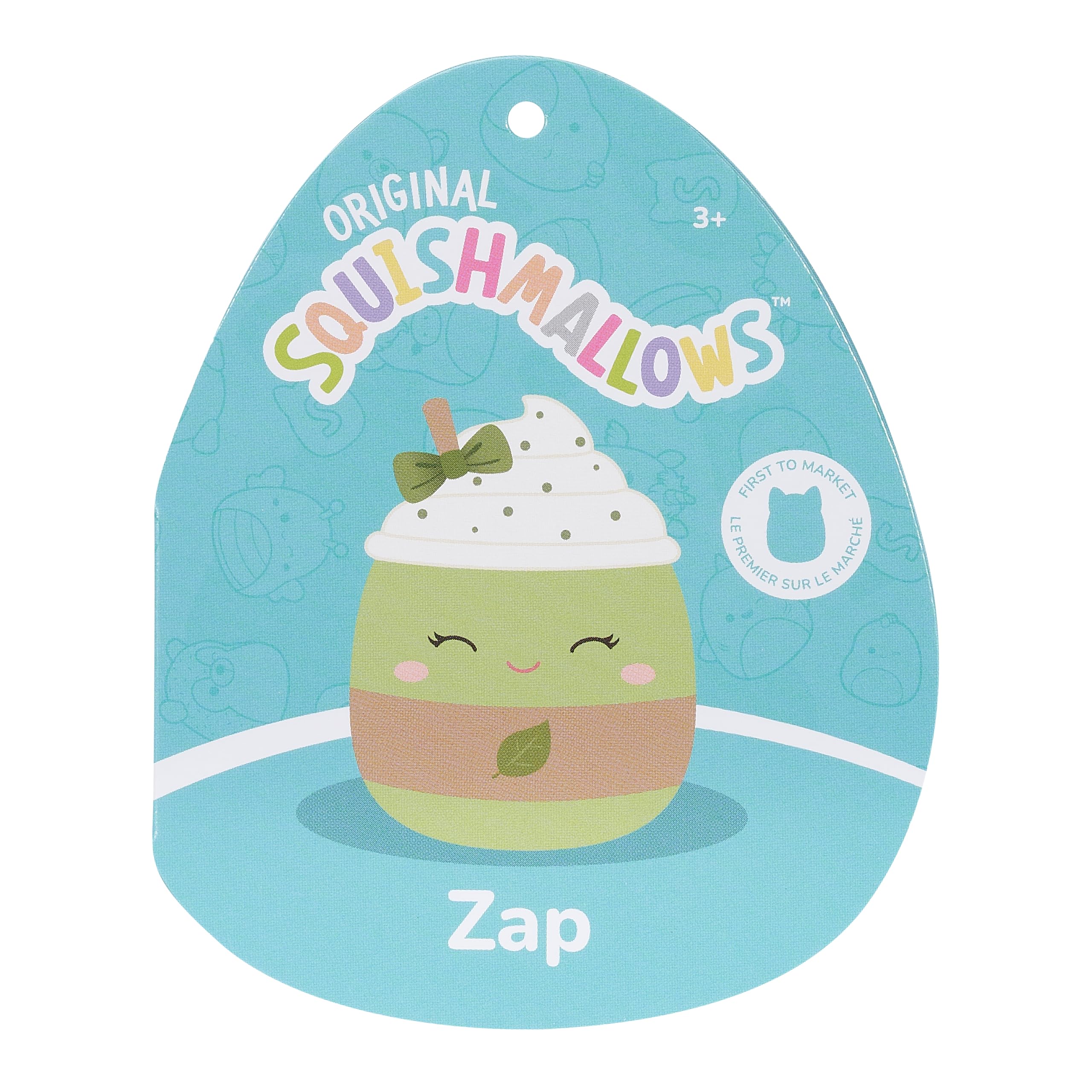 Foto 3 | Latte Matcha Helado Zap The Plush Squishmallows, 40 Cm - Venta Internacional.