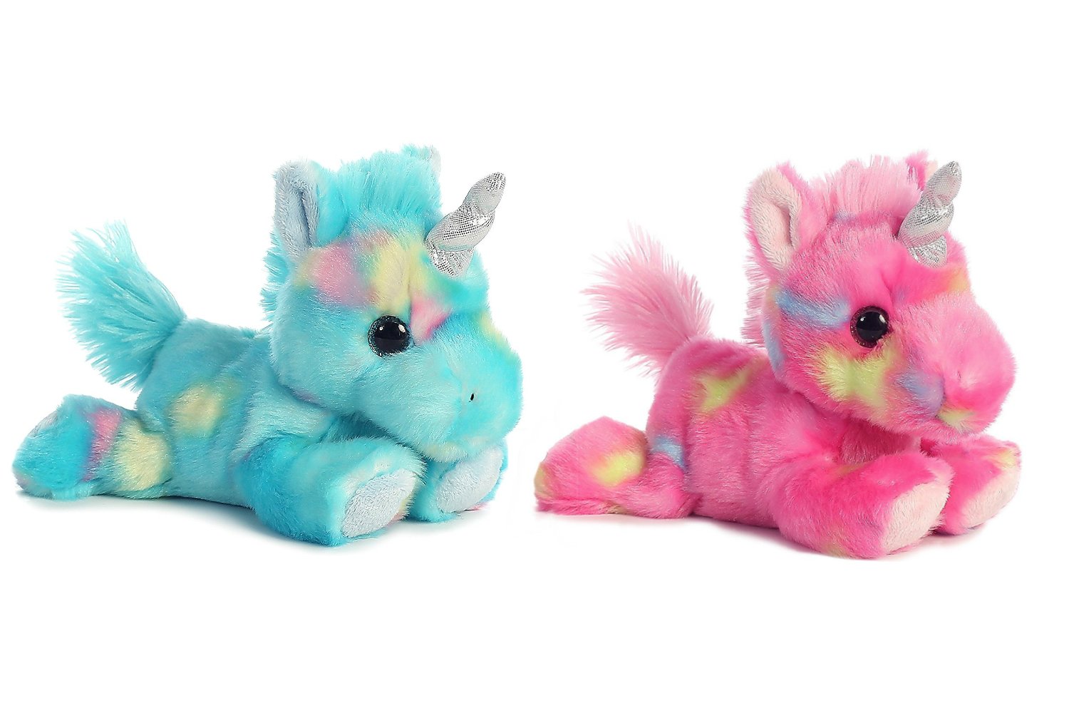 Foto 2 pulgar | Puf De Peluche Con Forma De Animal Aurora Bundle, Arándano, Ondulado Y Rollo De Gelatina, Unicornio - Venta Internaci