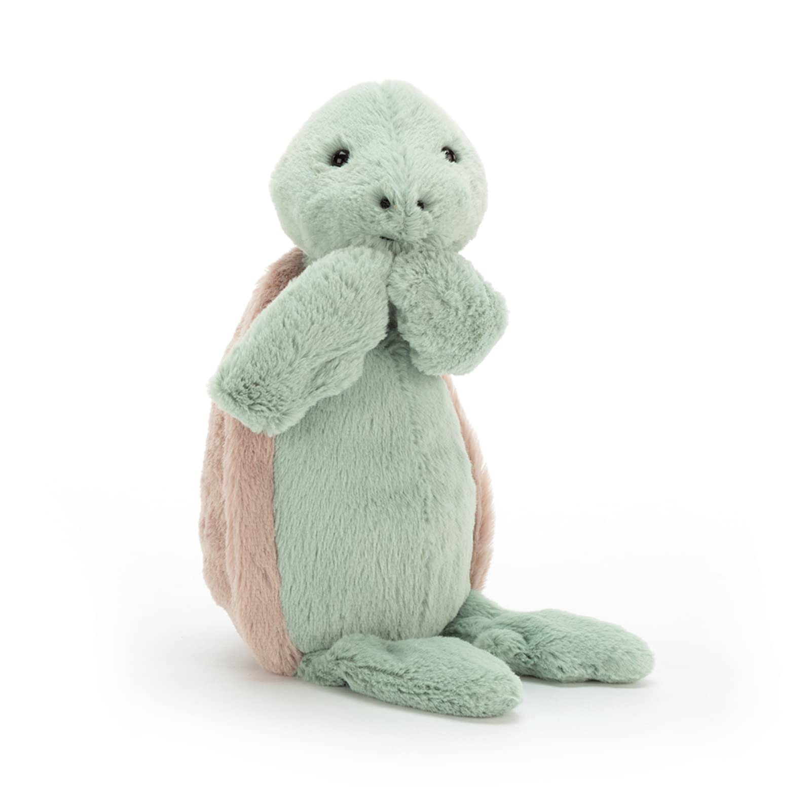 Foto 2 | Peluche Jellycat Bashful Turtle, Tamaño Mediano, 30 Cm - Venta Internacional.