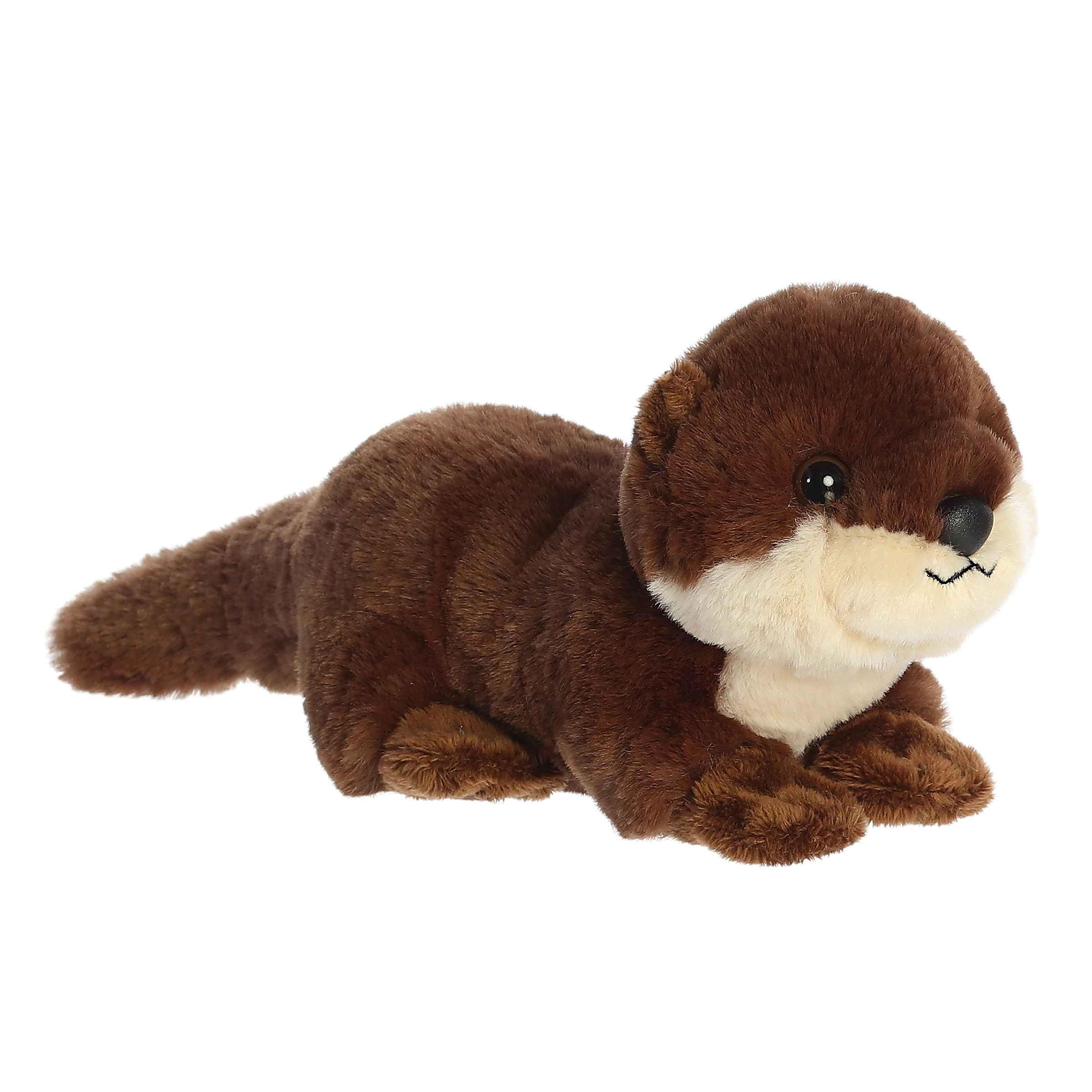 Animal De Peluche Aurora , Adorable Cachorro De Nutria De Río Mini Flopsie™ - Venta Internacional.