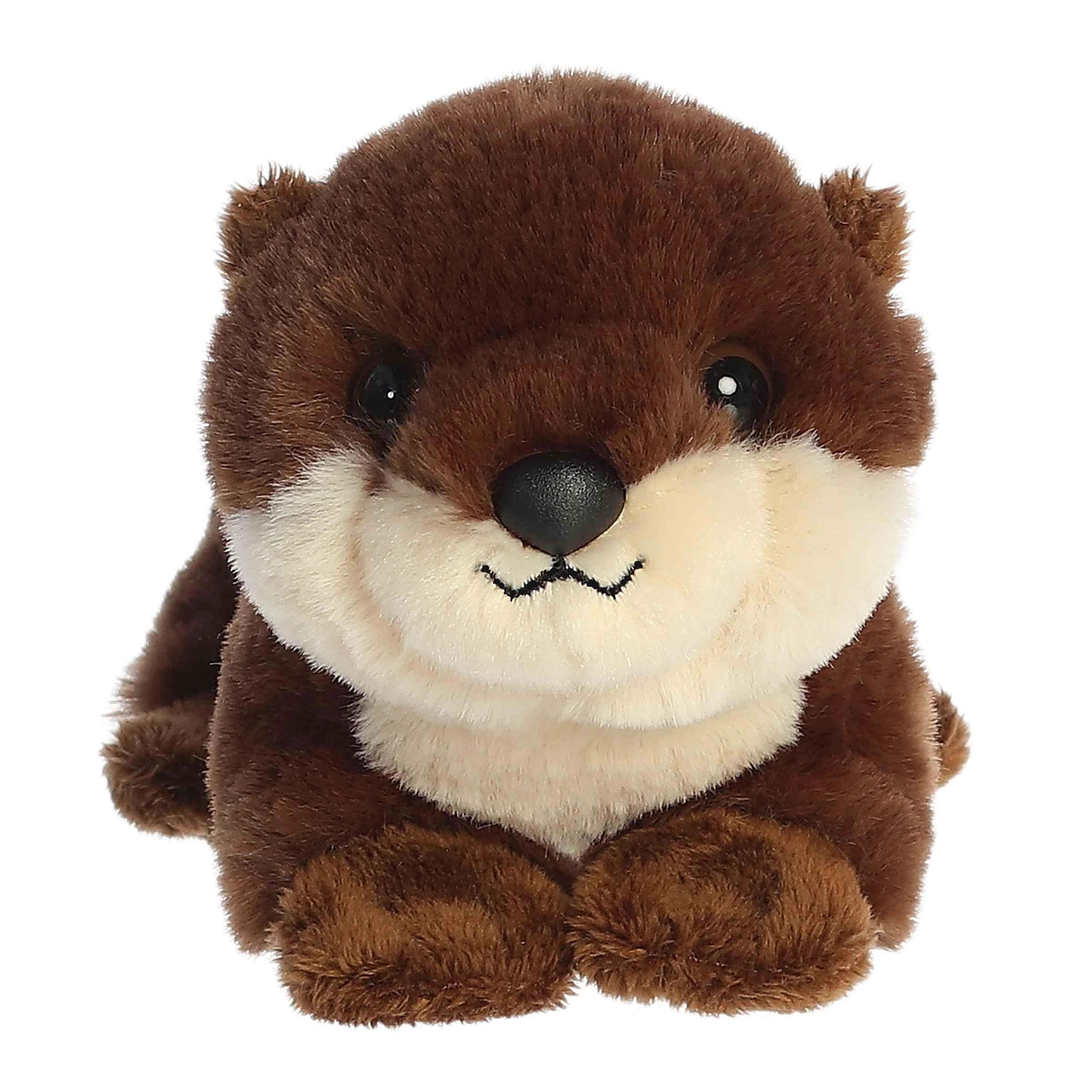 Foto 3 pulgar | Animal De Peluche Aurora , Adorable Cachorro De Nutria De Río Mini Flopsie™ - Venta Internacional.
