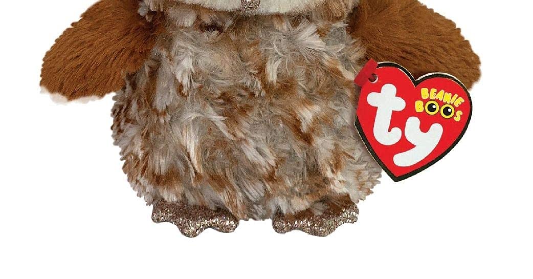 Foto 4 pulgar | Gorro De Peluche Ty Percy Con Forma De Búho Común, 15 Cm, Multicolor - Venta Internacional.