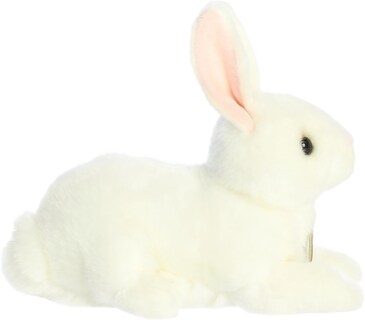 Foto 4 | Peluche Aurora Realistic Miyoni American White Rabbit - Venta Internacional.