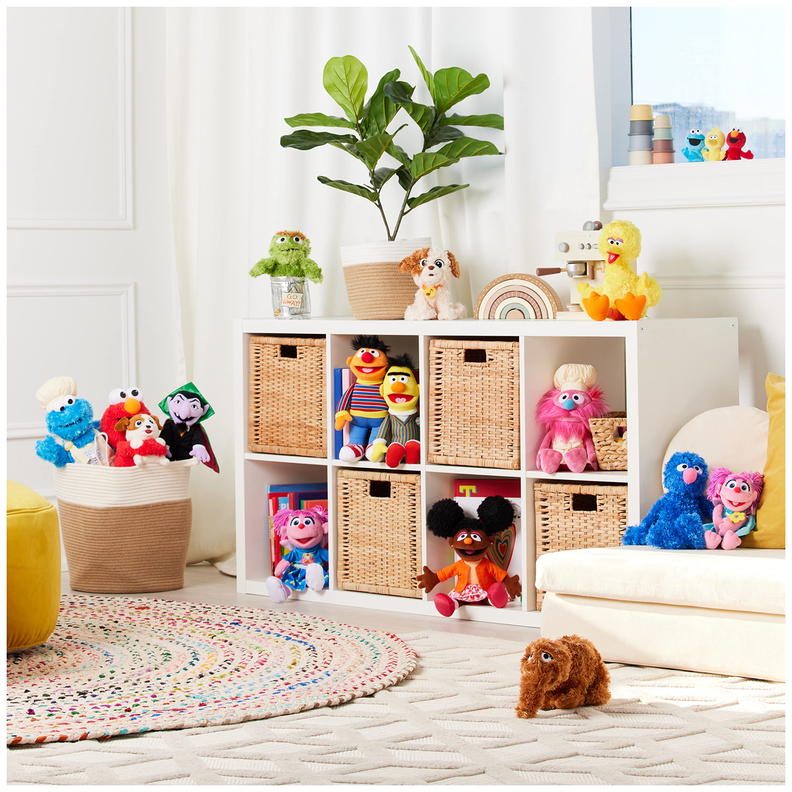 Foto 2 | Juguete De Peluche Gund Sesame Street Mecha Builder Cookie Monster, 13 Pulgadas - Venta Internacional.