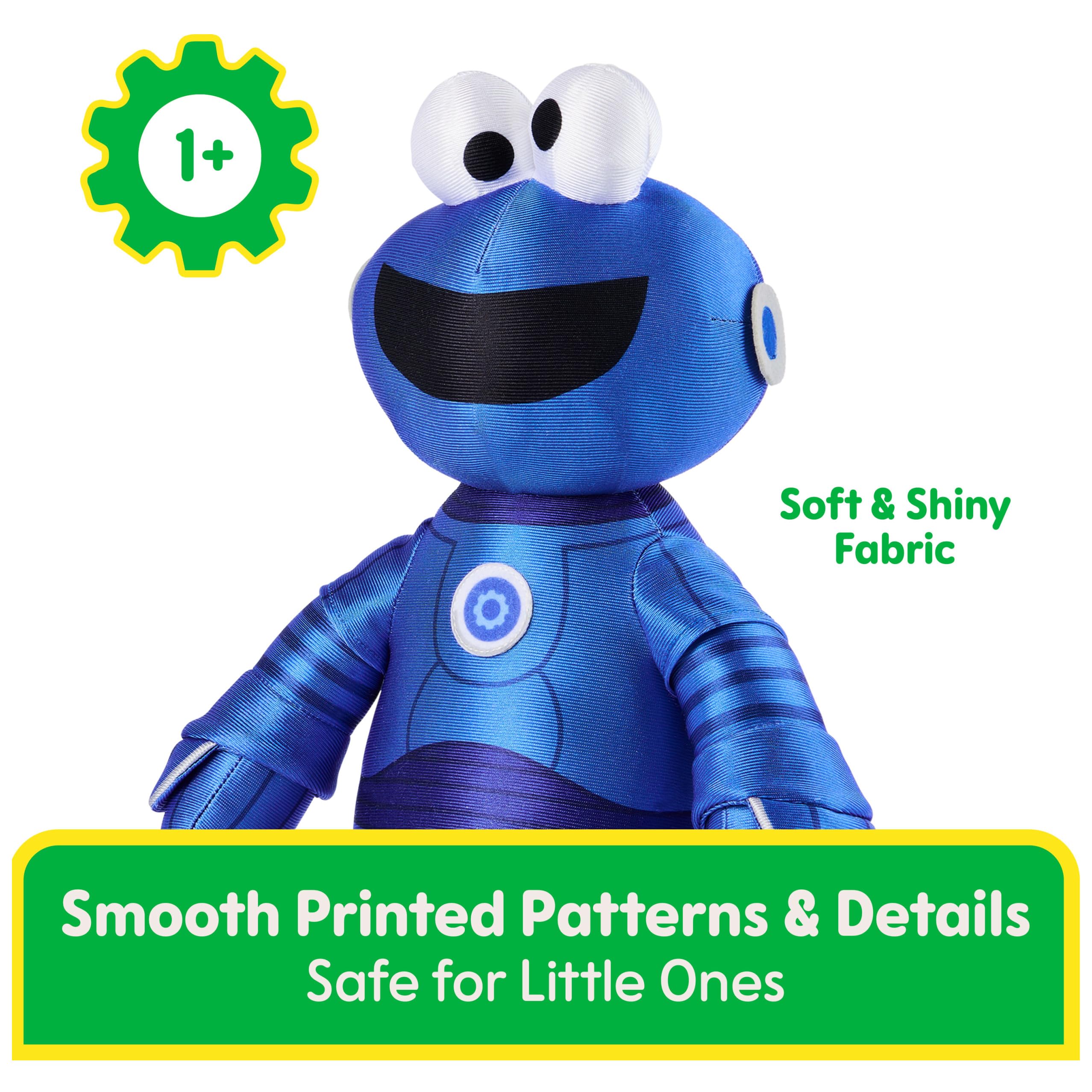 Foto 6 pulgar | Juguete De Peluche Gund Sesame Street Mecha Builder Cookie Monster, 13 Pulgadas - Venta Internacional.