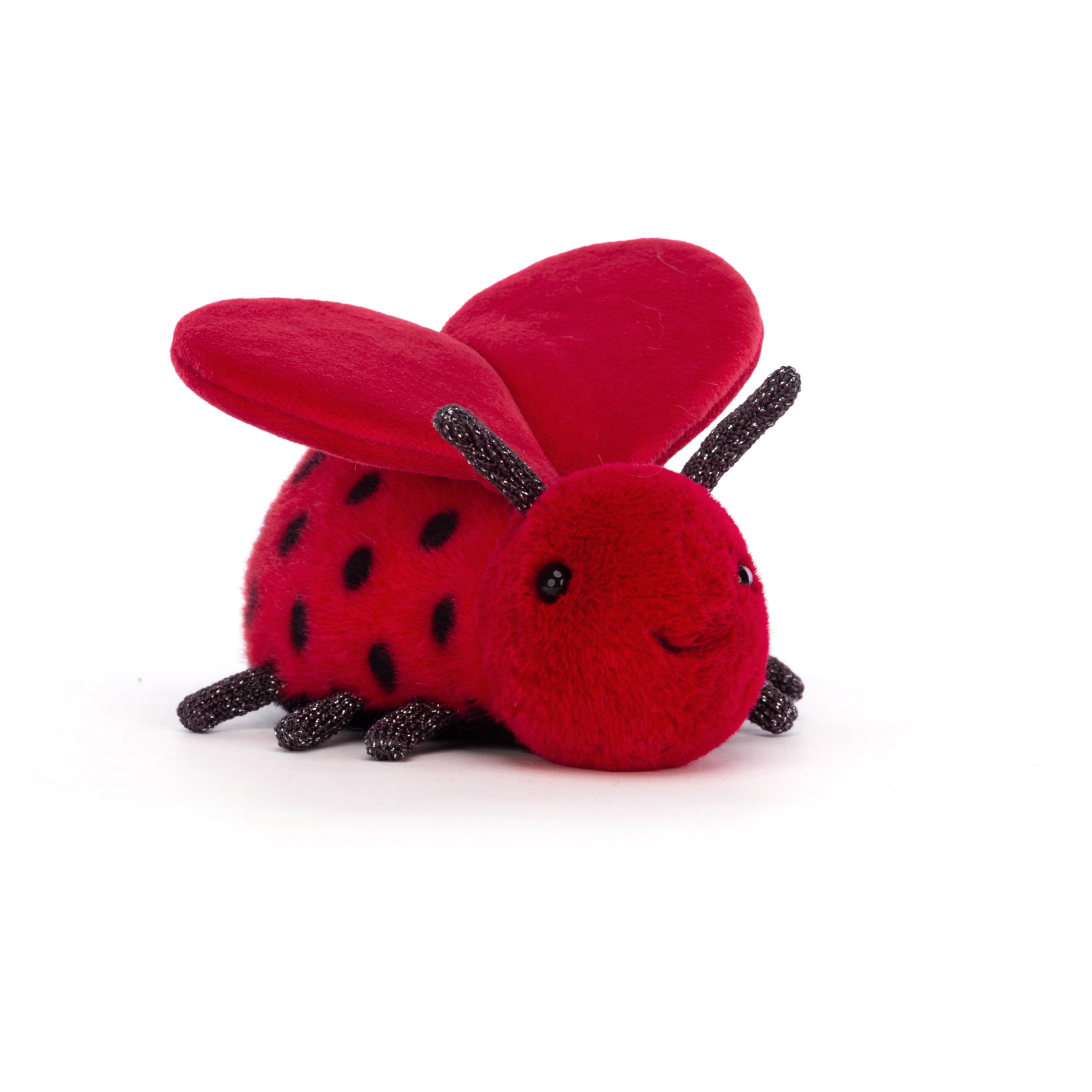Peluche Jellycat Loulou Love Bug, 13 Cm, Para San Valentín - Venta Internacional.