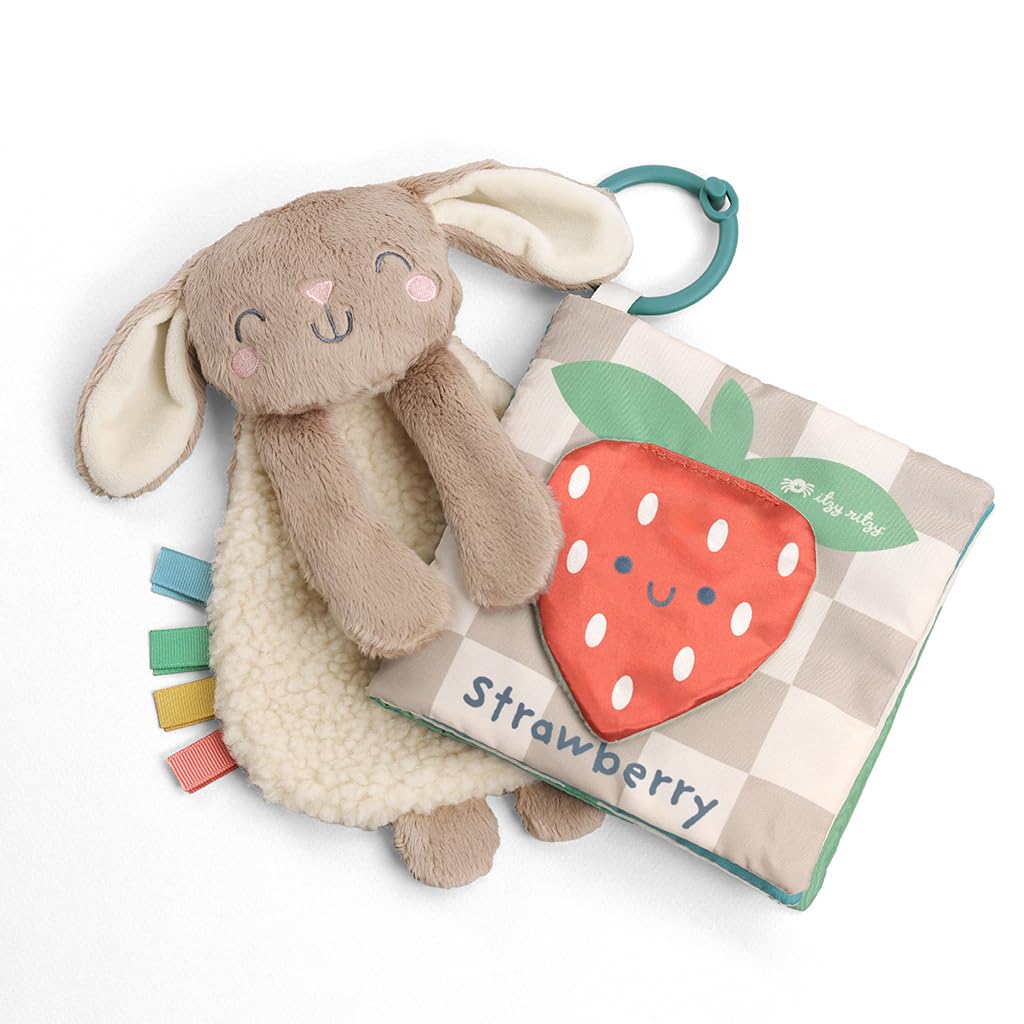 Foto 2 pulgar | Set De Regalo Itzy Ritzy Bunny Lovey & Crinkle Book Para Bebé - Venta Internacional.