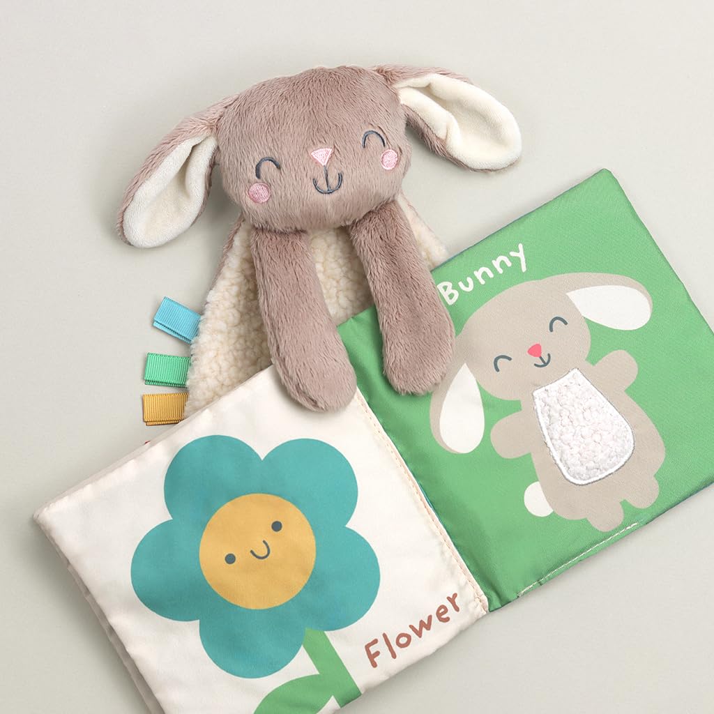 Foto 7 pulgar | Set De Regalo Itzy Ritzy Bunny Lovey & Crinkle Book Para Bebé - Venta Internacional.