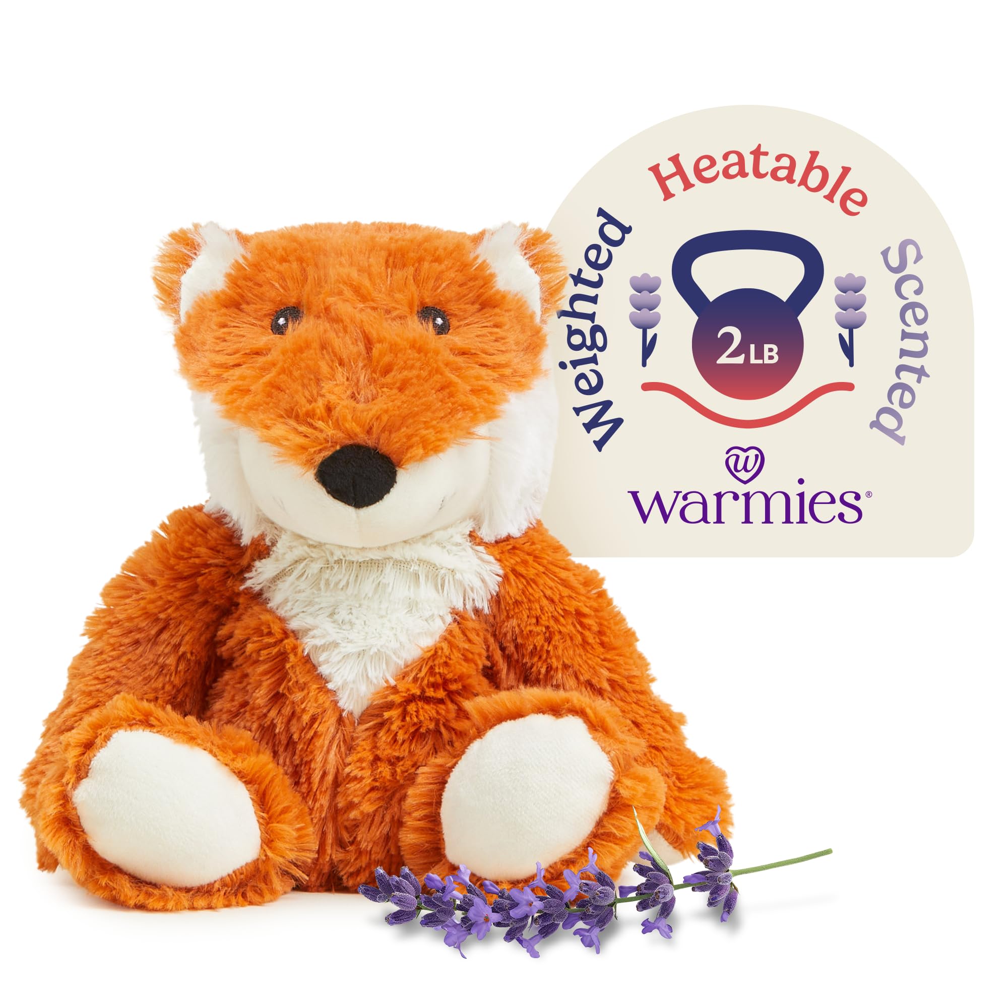 Foto 2 pulgar | Zorro de Peluche Warmies 32 cm-Venta Internacional