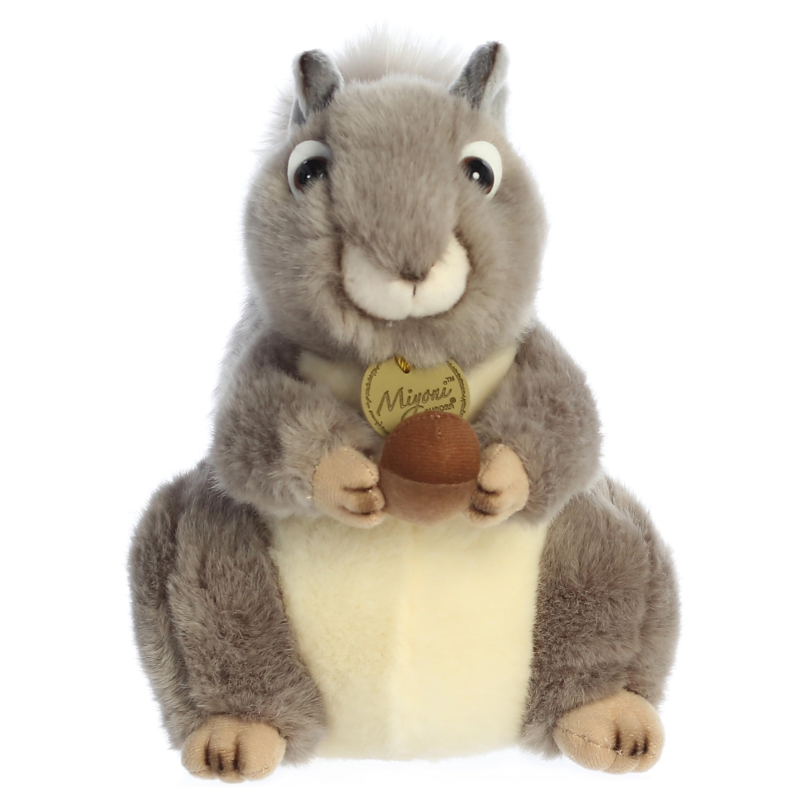 Foto 5 pulgar | Peluche Aurora World Miyoni Grey Ardilla - Venta Internacional