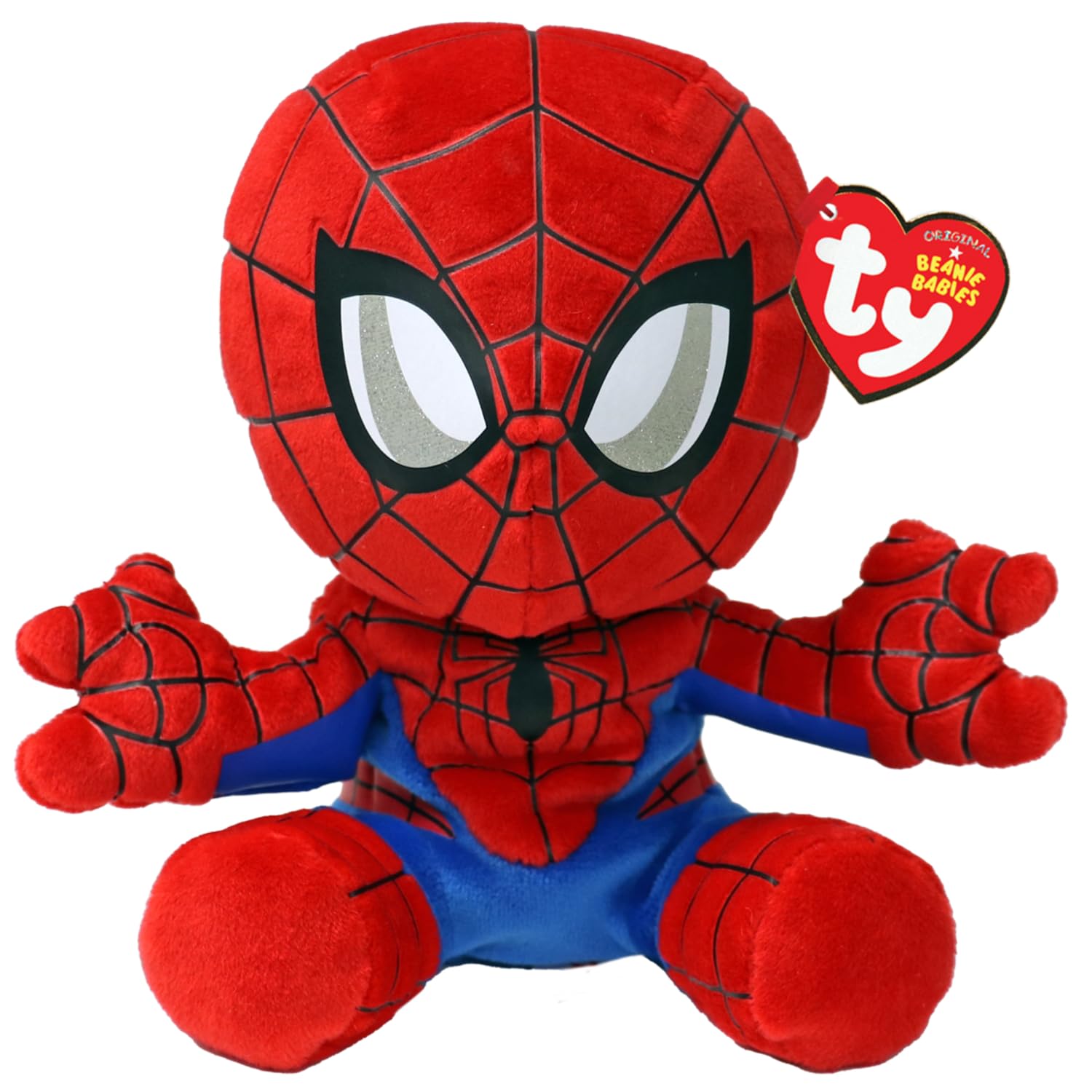 Peluche Ty Marvel Spiderman 20 cm - Venta Internacional