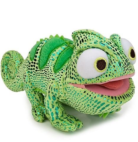 Peluche Disney Enredados Pascal El Camaleón Verde - Venta Internacional.