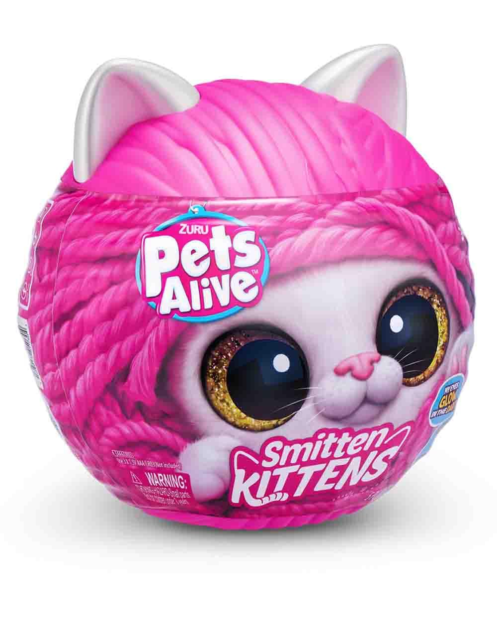 Peluche Interactivo Zuru Pet's Smitten Kitten's Surtido - Venta Internacional.