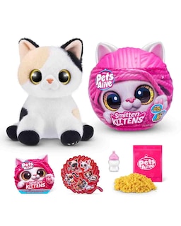 Foto 3 | Peluche Interactivo Zuru Pet's Smitten Kitten's Surtido - Venta Internacional.