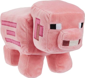 Foto 4 | Muñeco De Peluche Mattel Con Personajes Básicos De Minecraft, 20 Cm, Niños Mayores De 3 Años - Venta Internacional.