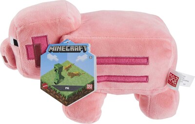 Foto 5 | Muñeco De Peluche Mattel Con Personajes Básicos De Minecraft, 20 Cm, Niños Mayores De 3 Años - Venta Internacional.