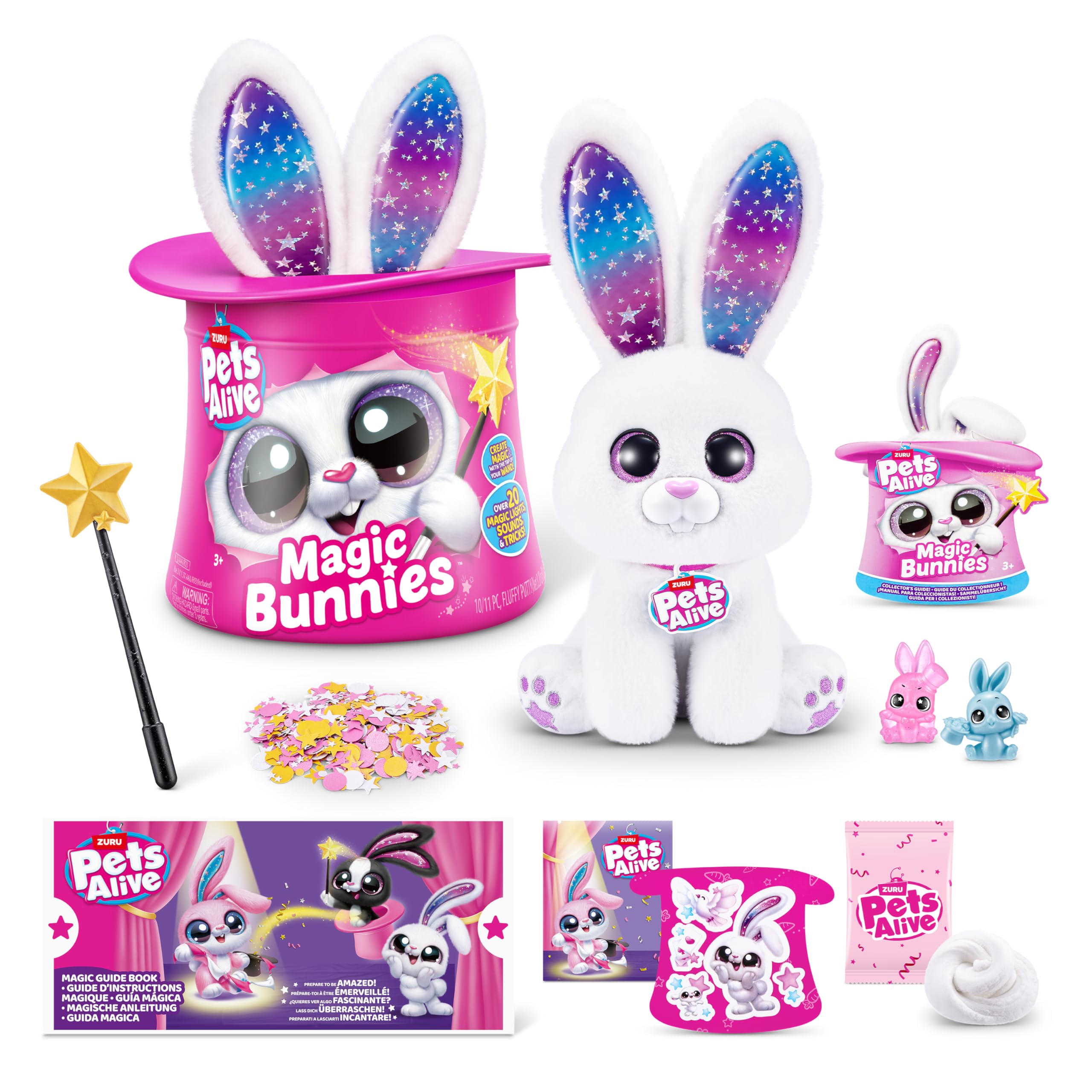 Foto 2 pulgar | Peluche Electrónico Pets Alive Magic Bunnies Pearl - Venta Internacional.