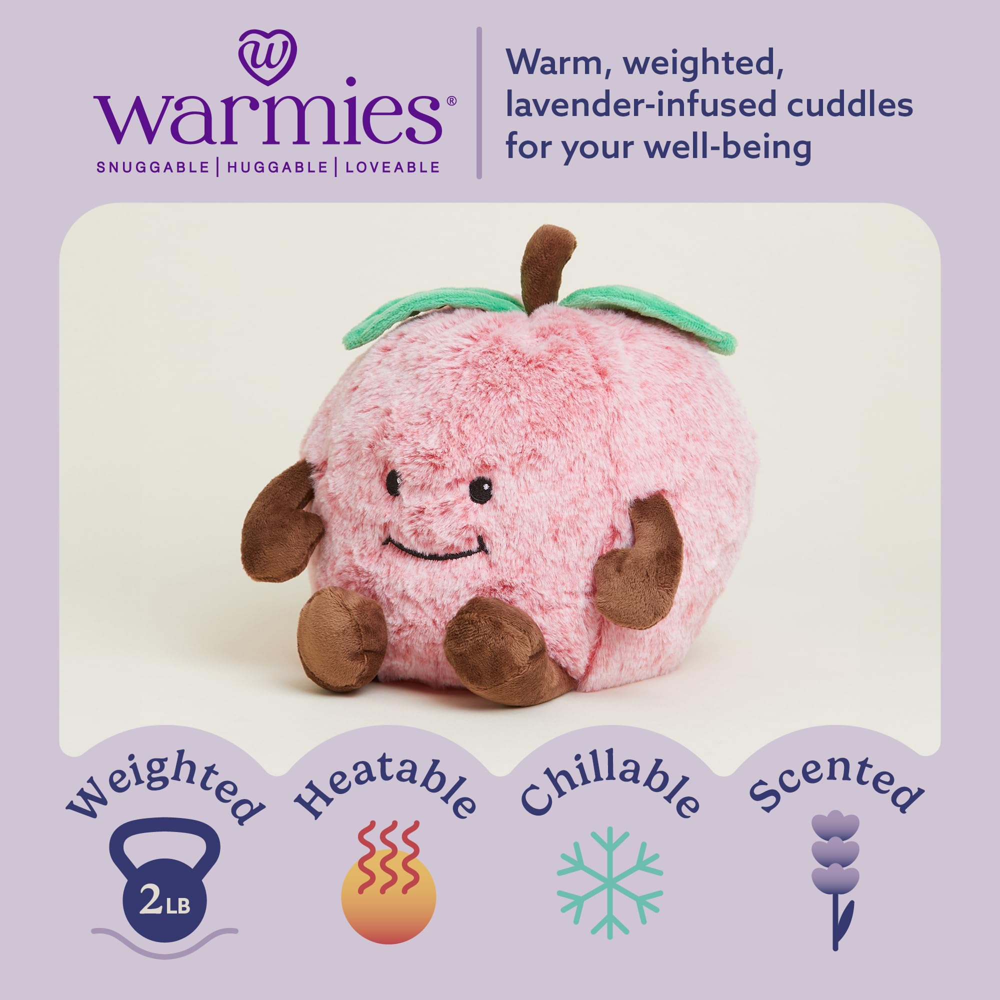 Foto 2 | Peluche Warmies Red Apple - Venta Internacional