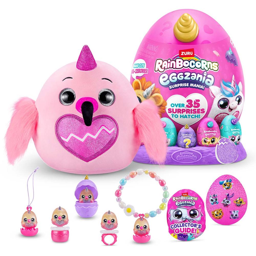 Foto 2 | Rainbocorns Peluche Eggzania Surprise Mania