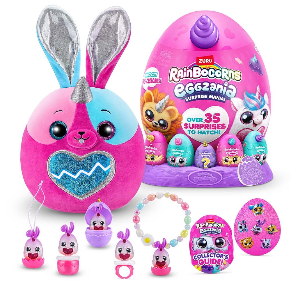 Foto 4 pulgar | Rainbocorns Peluche Eggzania Surprise Mania