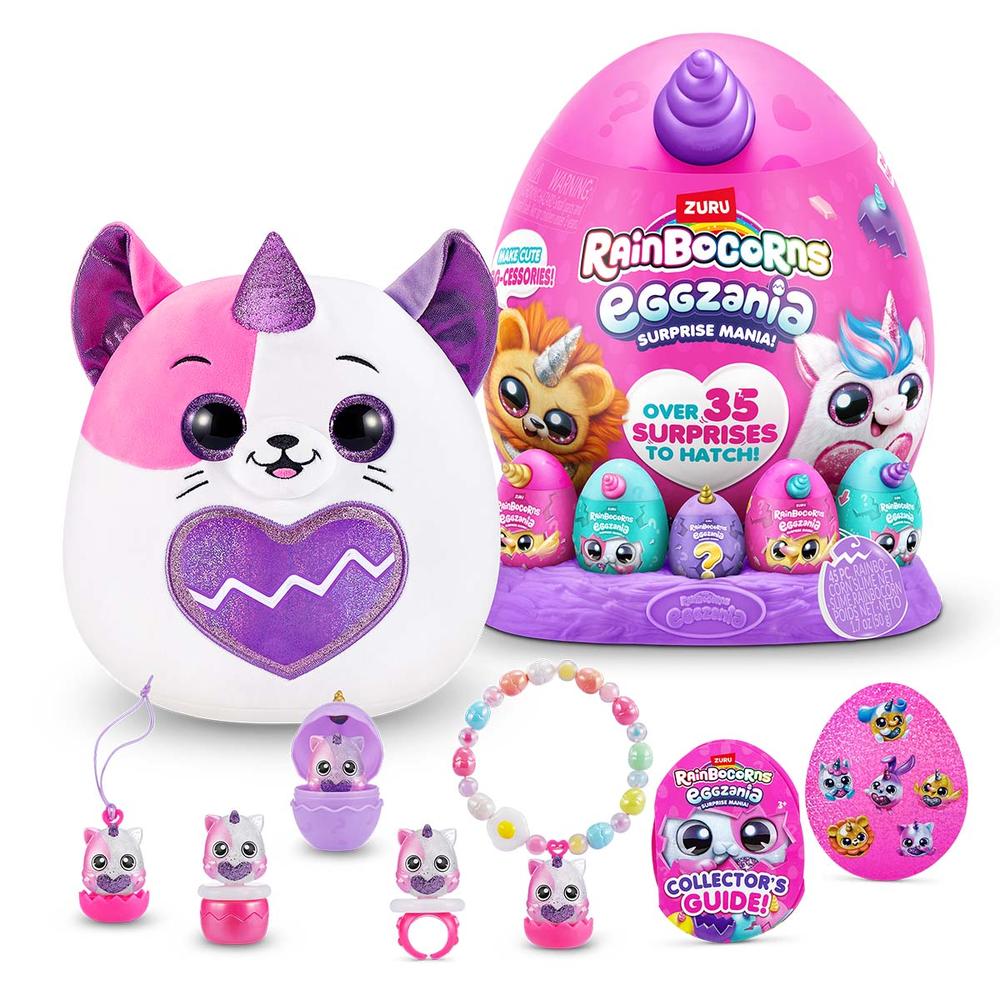 Foto 5 pulgar | Rainbocorns Peluche Eggzania Surprise Mania