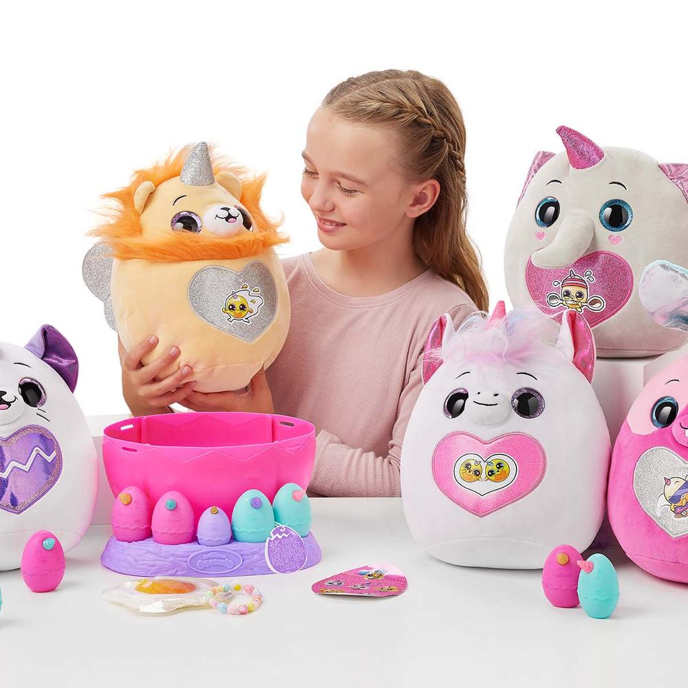 Foto 9 pulgar | Rainbocorns Peluche Eggzania Surprise Mania