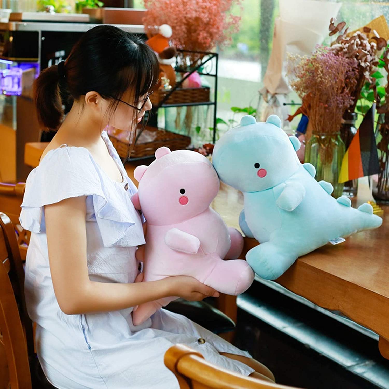 Foto 2 | Peluche Huoguo, Bonito Dinosaurio De Peluche Para Niños - Venta Internacional.