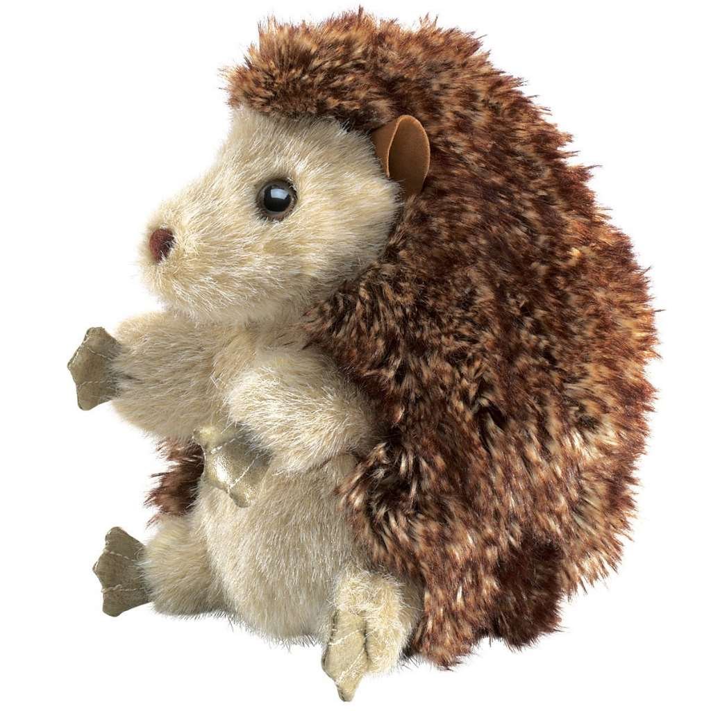 Foto 2 pulgar | Peluche Hand Puppet Folkmanis Hedgehog Para Bebés Y Niños - Venta Internacional.