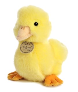 Foto 3 | Animal De Peluche Aurora Adorable Miyoni Tots Patito 19 Cm - Venta Internacional.