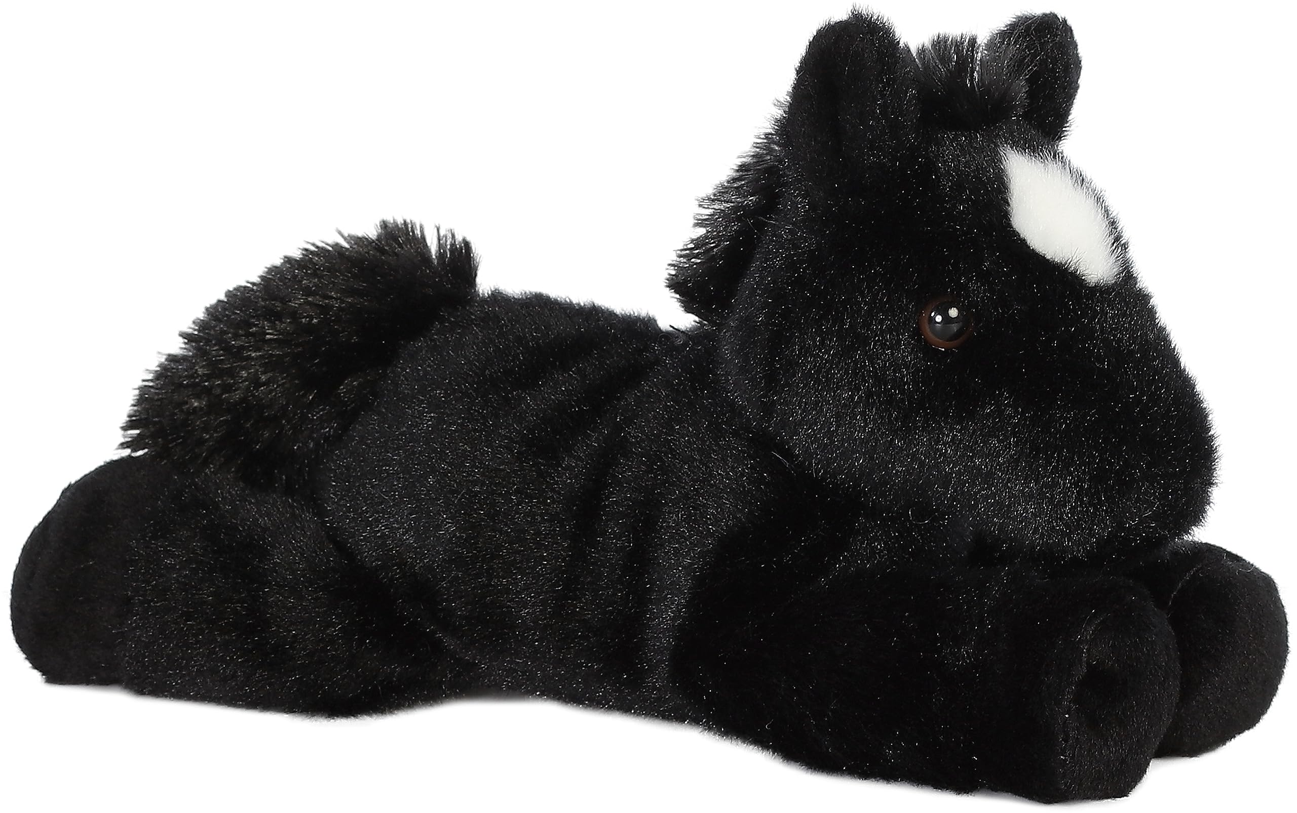 Foto 3 pulgar | Peluche Miniflopsie Caballo Negro 20 cm -  Venta Internacional