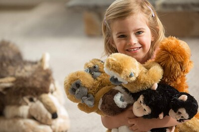 Foto 2 | Peluche de Gibón Wild Republic con Manos Blancas - Venta Internacional