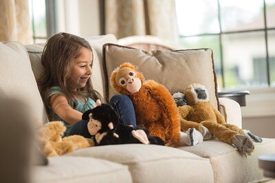 Foto 4 | Peluche de Gibón Wild Republic con Manos Blancas - Venta Internacional