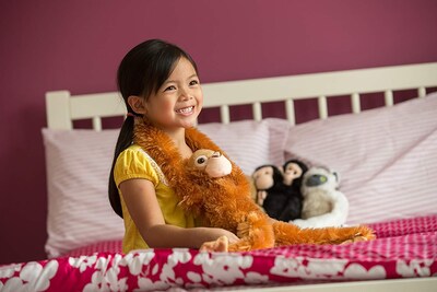 Foto 7 | Peluche de Gibón Wild Republic con Manos Blancas - Venta Internacional