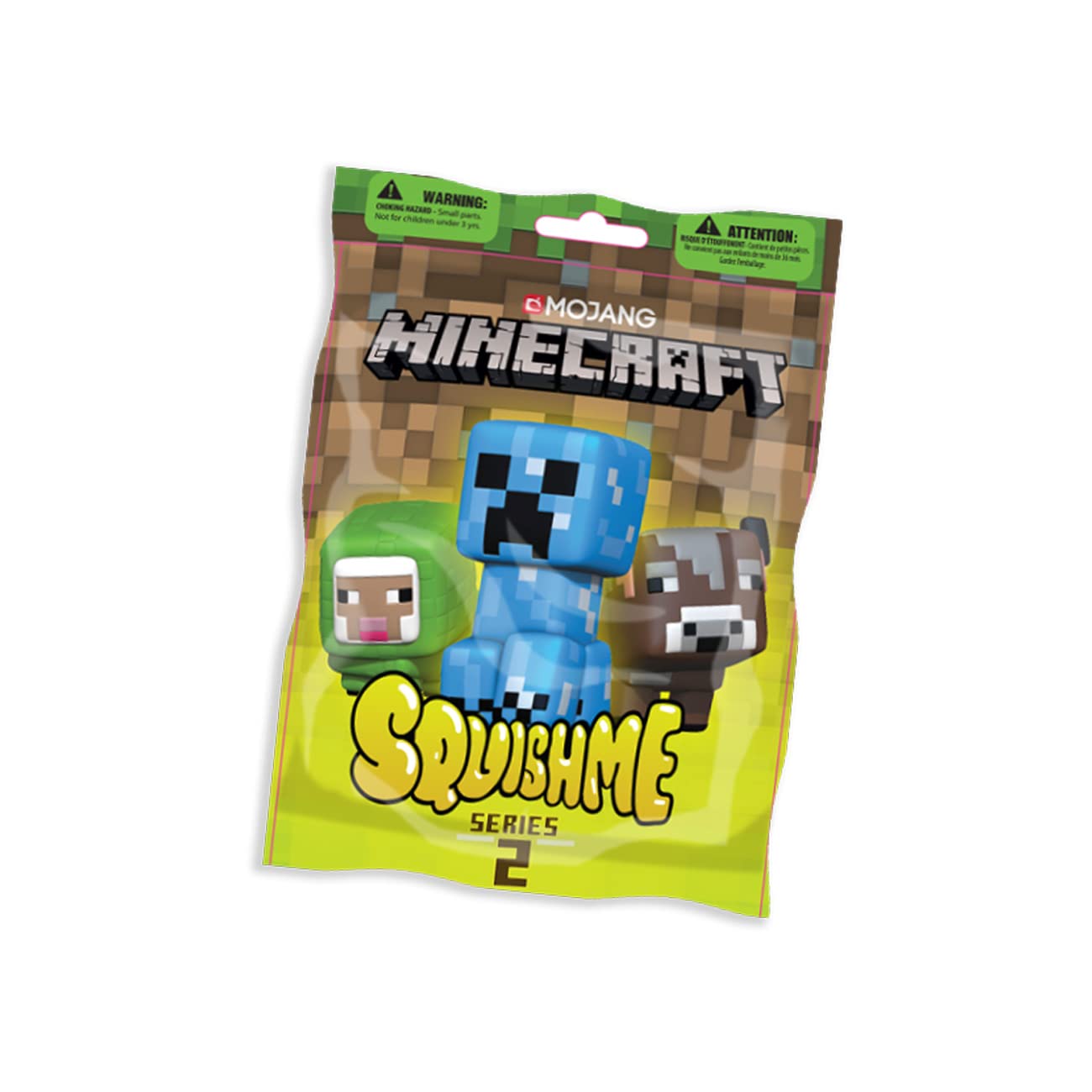 Foto 1 | Personaje De Squishme Just Toys De La Serie 2 De Minecraft - Venta Internacional.