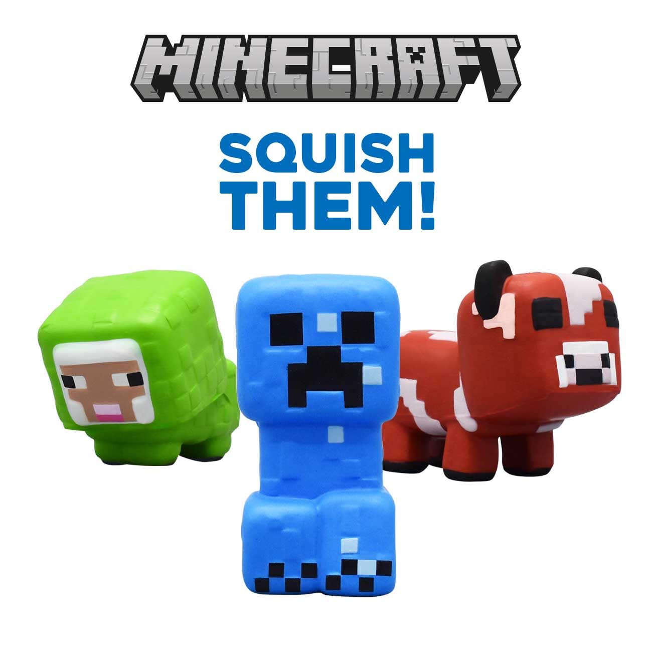 Foto 4 pulgar | Personaje De Squishme Just Toys De La Serie 2 De Minecraft - Venta Internacional.