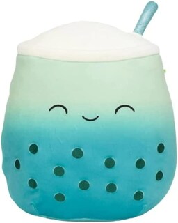 Foto 1 | Peluche Squishmallows Kellytoy Jakarria The Blue Boba Tea 40 Cm - Venta Internacional.