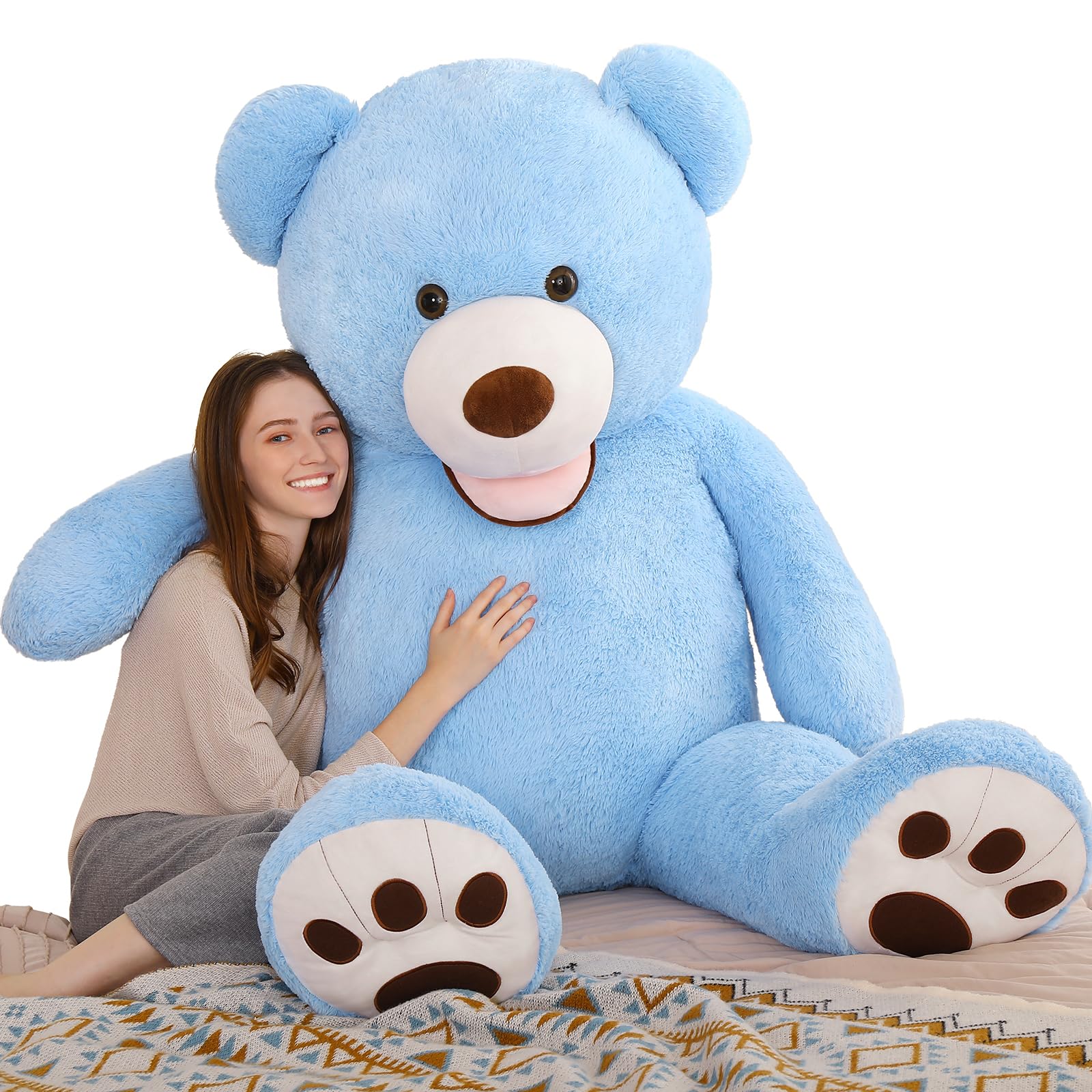Foto 2 pulgar | Peluche De Peluche Gigante Morismos De 150 Cm - Venta Internacional.