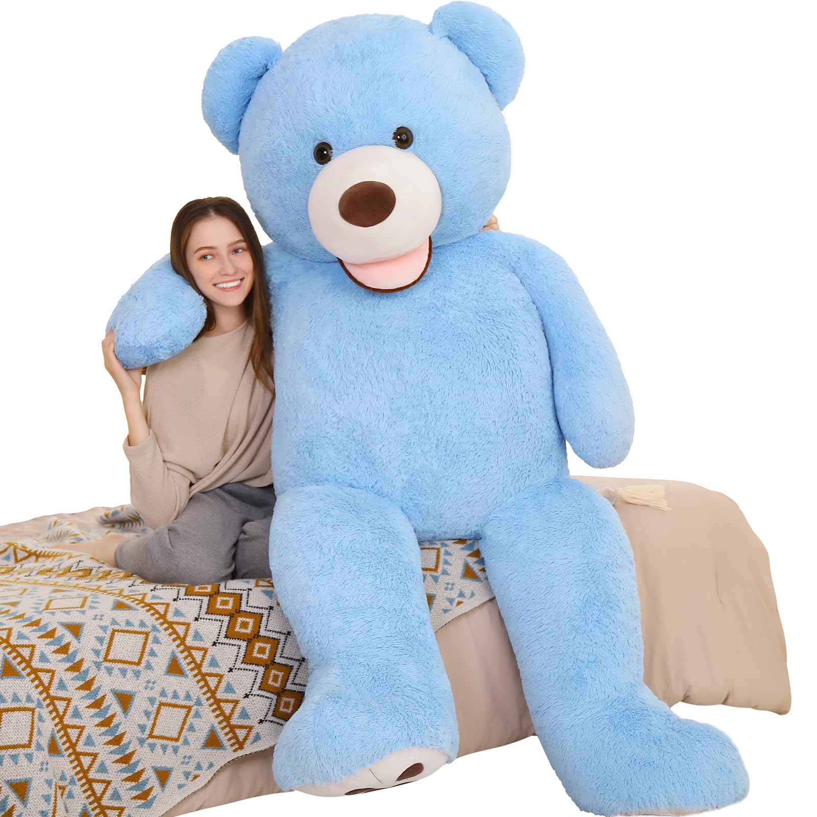 Foto 3 pulgar | Peluche De Peluche Gigante Morismos De 150 Cm - Venta Internacional.