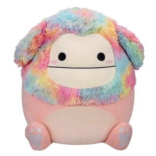 Foto 1 | Peluche Squishmallows Diane Peach Bigfoot De 50 Cm Con Pelo Arcoíris - Venta Internacional.
