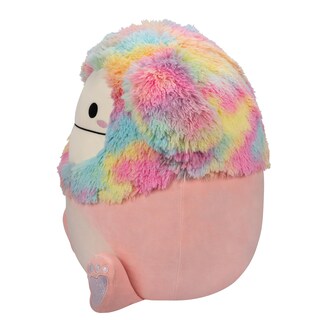 Foto 3 | Peluche Squishmallows Diane Peach Bigfoot De 50 Cm Con Pelo Arcoíris - Venta Internacional.