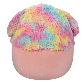 Foto 4 | Peluche Squishmallows Diane Peach Bigfoot De 50 Cm Con Pelo Arcoíris - Venta Internacional.